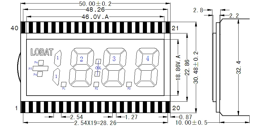 ammeter display
