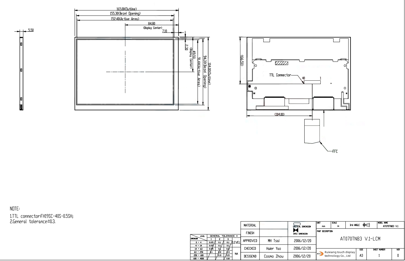 liquid crystal display module
