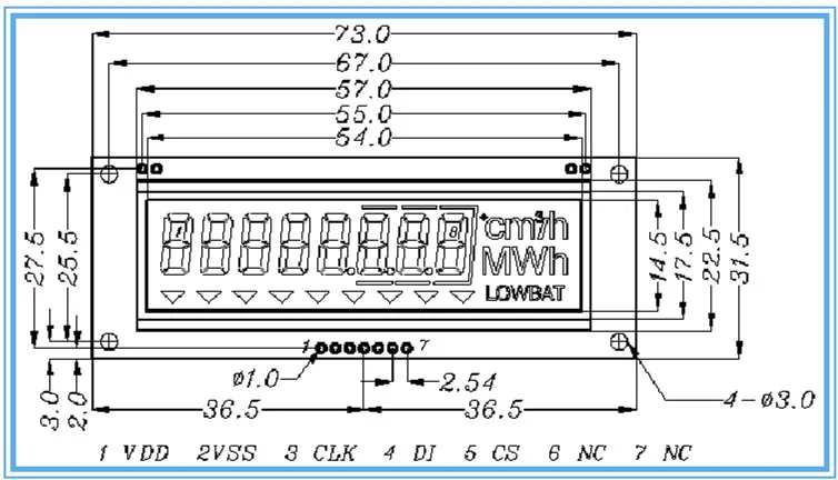 custom tft display
