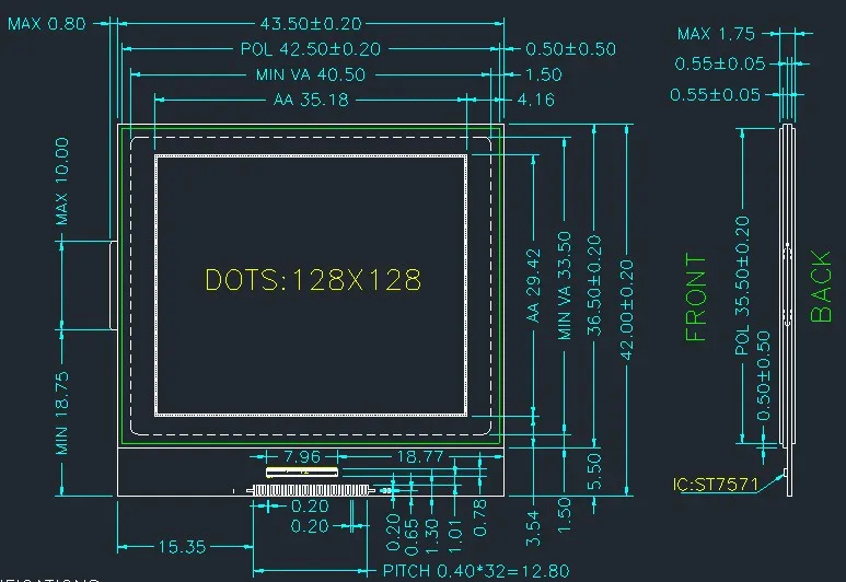 voltmeter display
