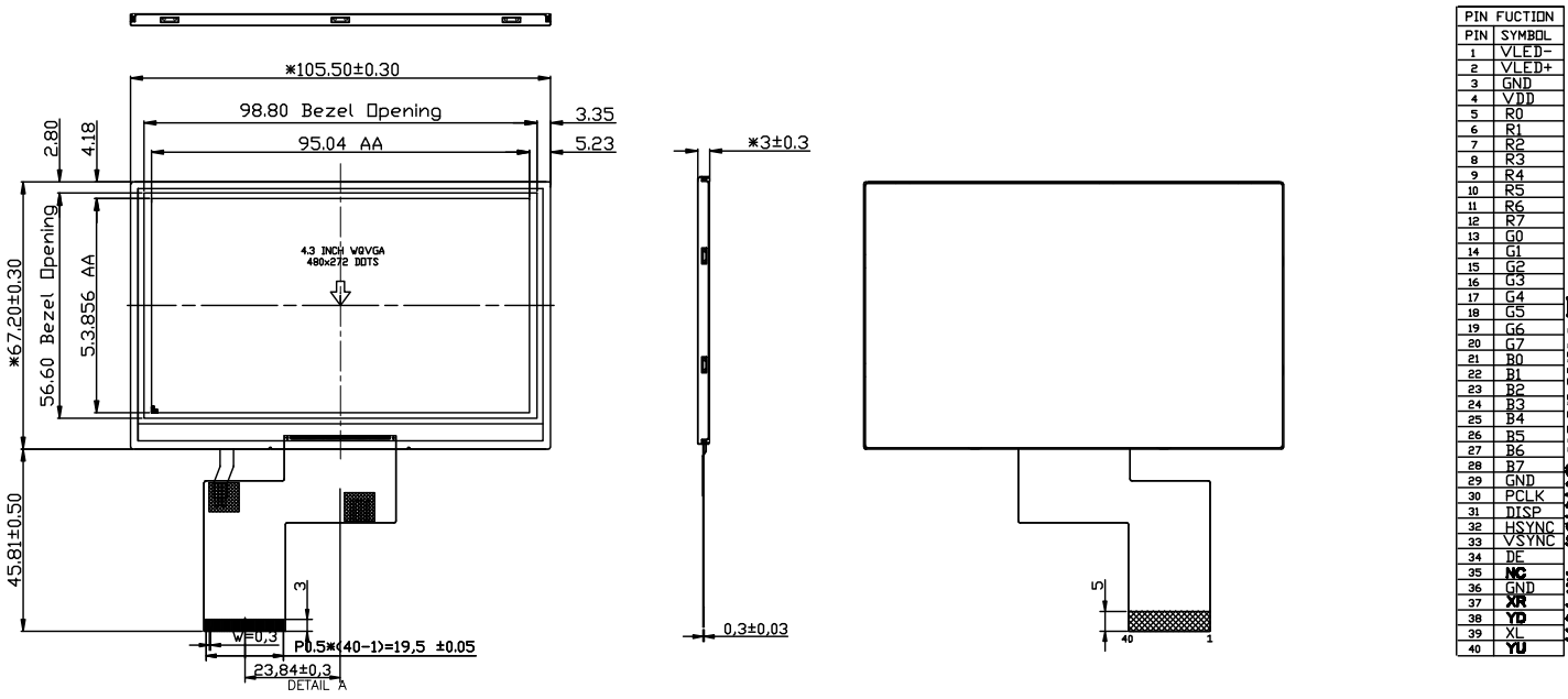 ips screen panel
