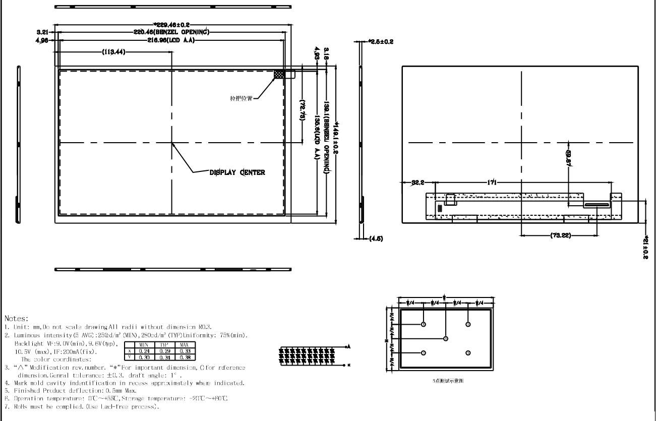 lcd digital display